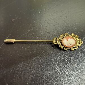 Cameo Costume Pin